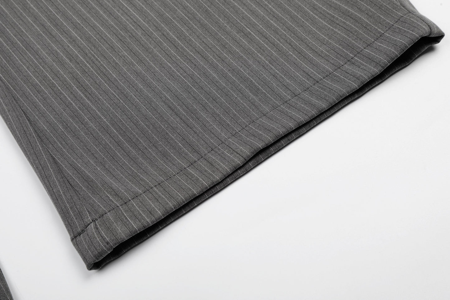 CapCabin “Pinstripe Symphony Wide-Leg Pants”