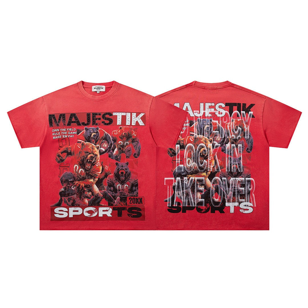 MAJESTIK Sports Take Over Graphic T-Shirt