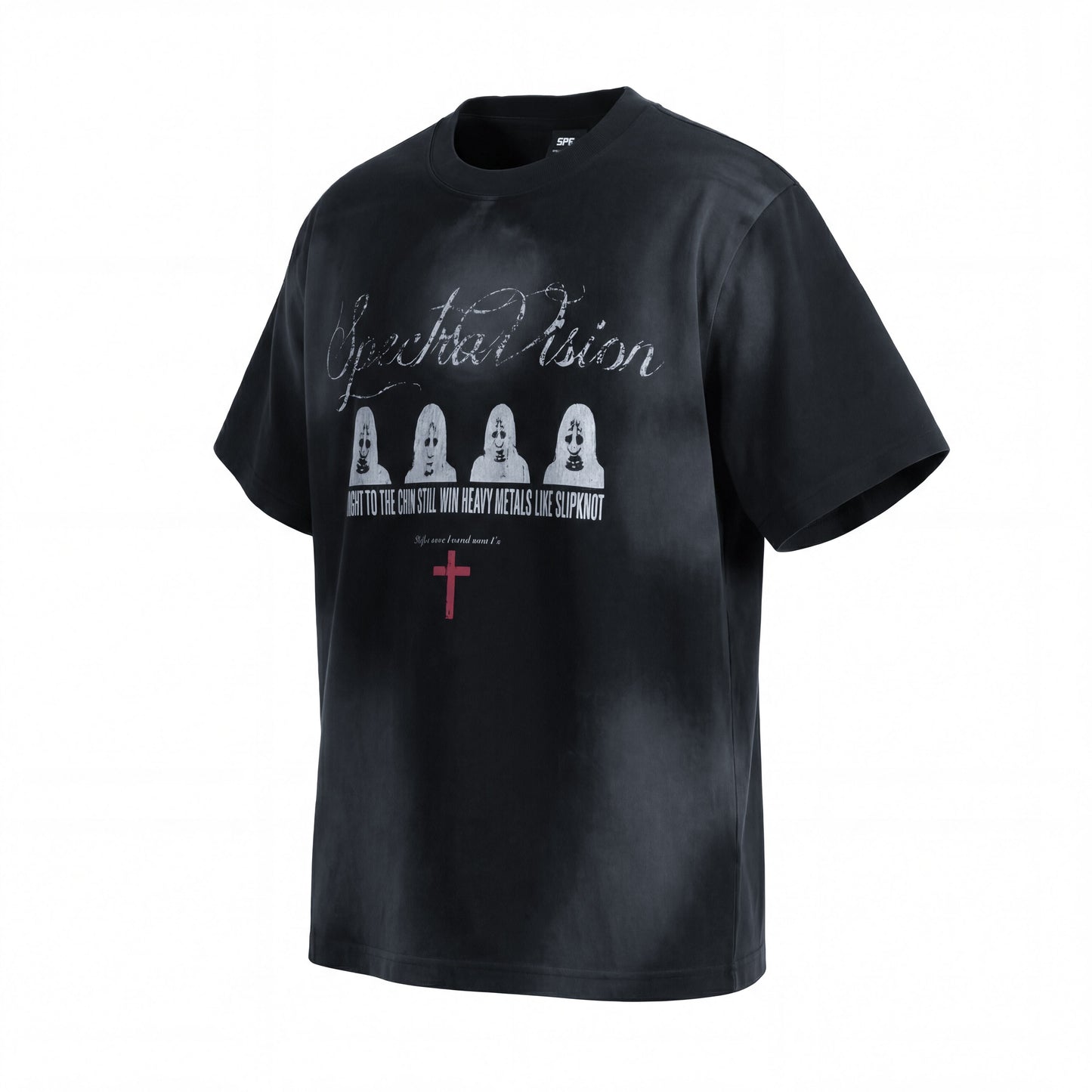 CapCabin “Spectra Vision Distressed Graphic Tee”