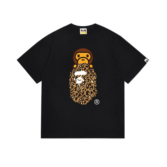 BAPE Leopard Ape Head Graphic T-Shirt