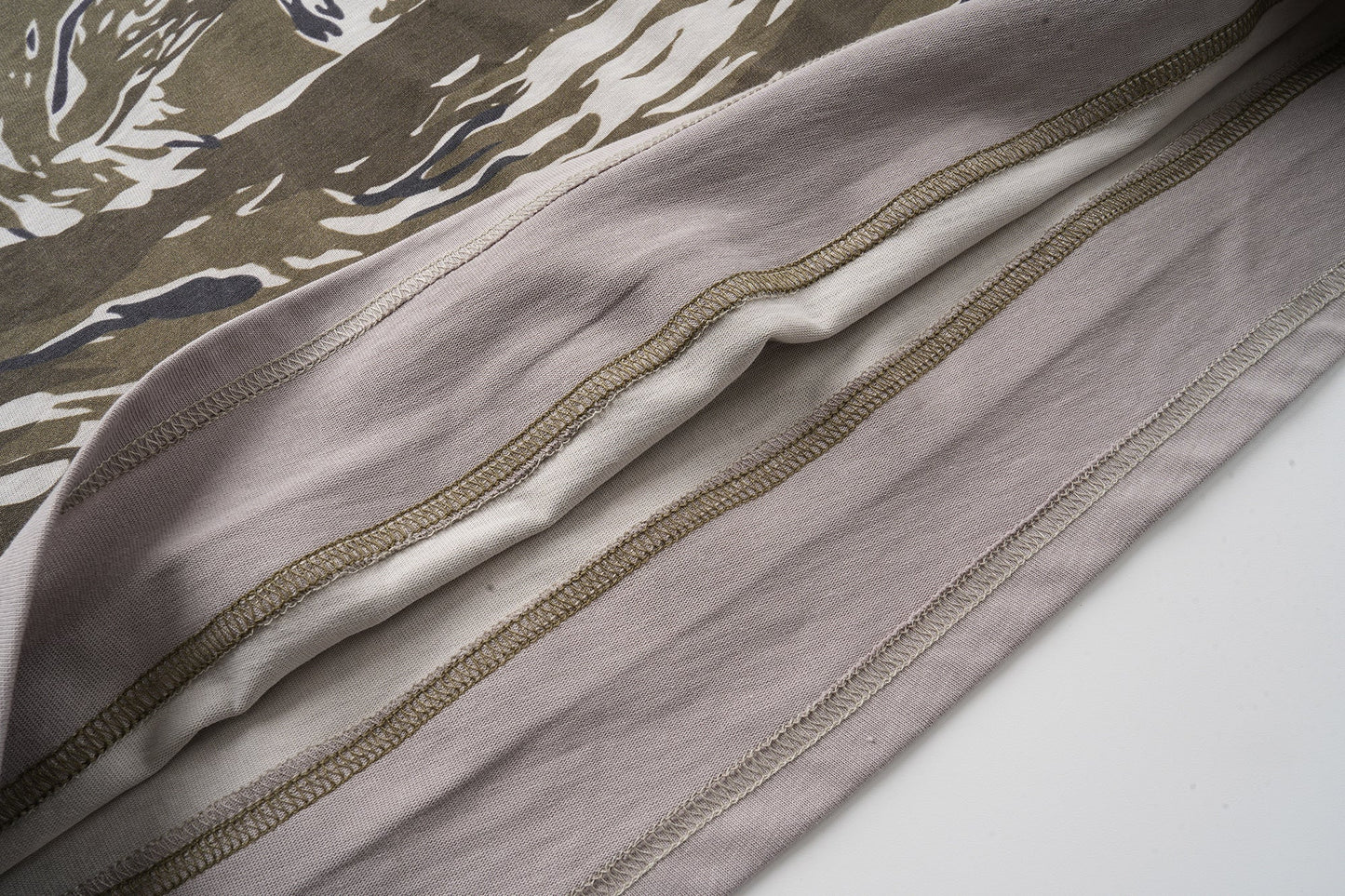 CapCabin Camo Layered Long Sleeve Tee*