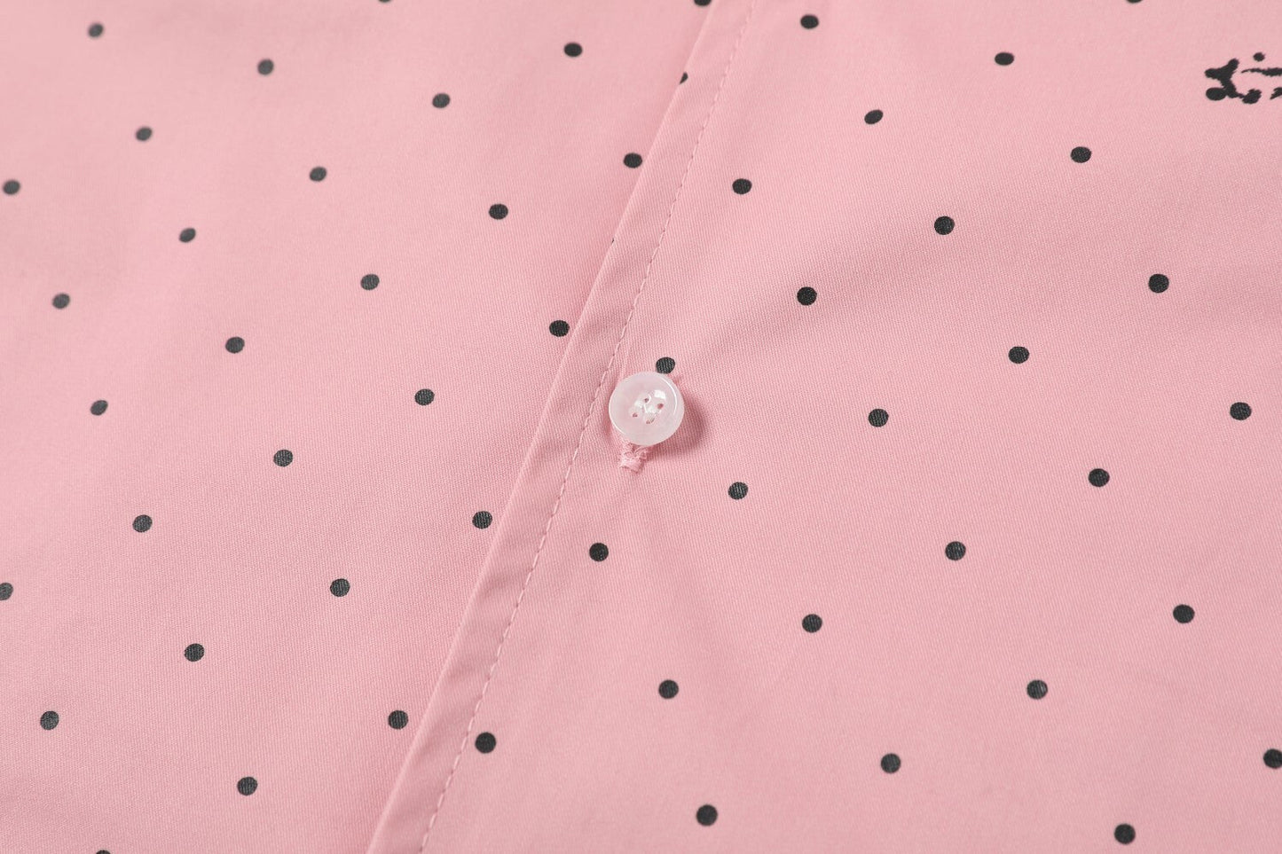 CapCabin Polka Cross Print Short Sleeve Shirt