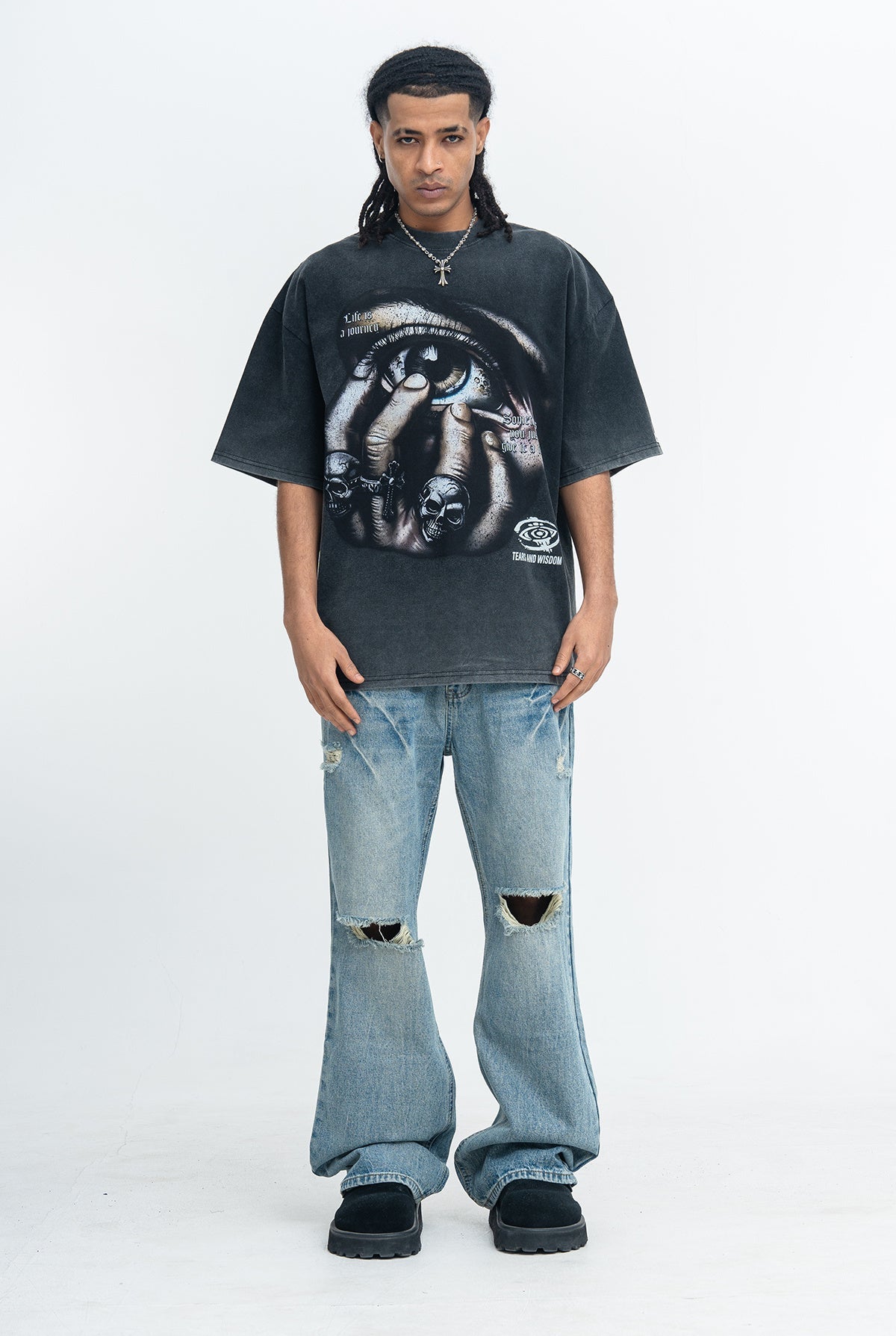 CapCabin “Tears & Wisdom” Graphic Tee
