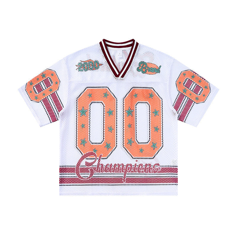 CapCabin “Champions 00” Mesh Jersey T-Shirt