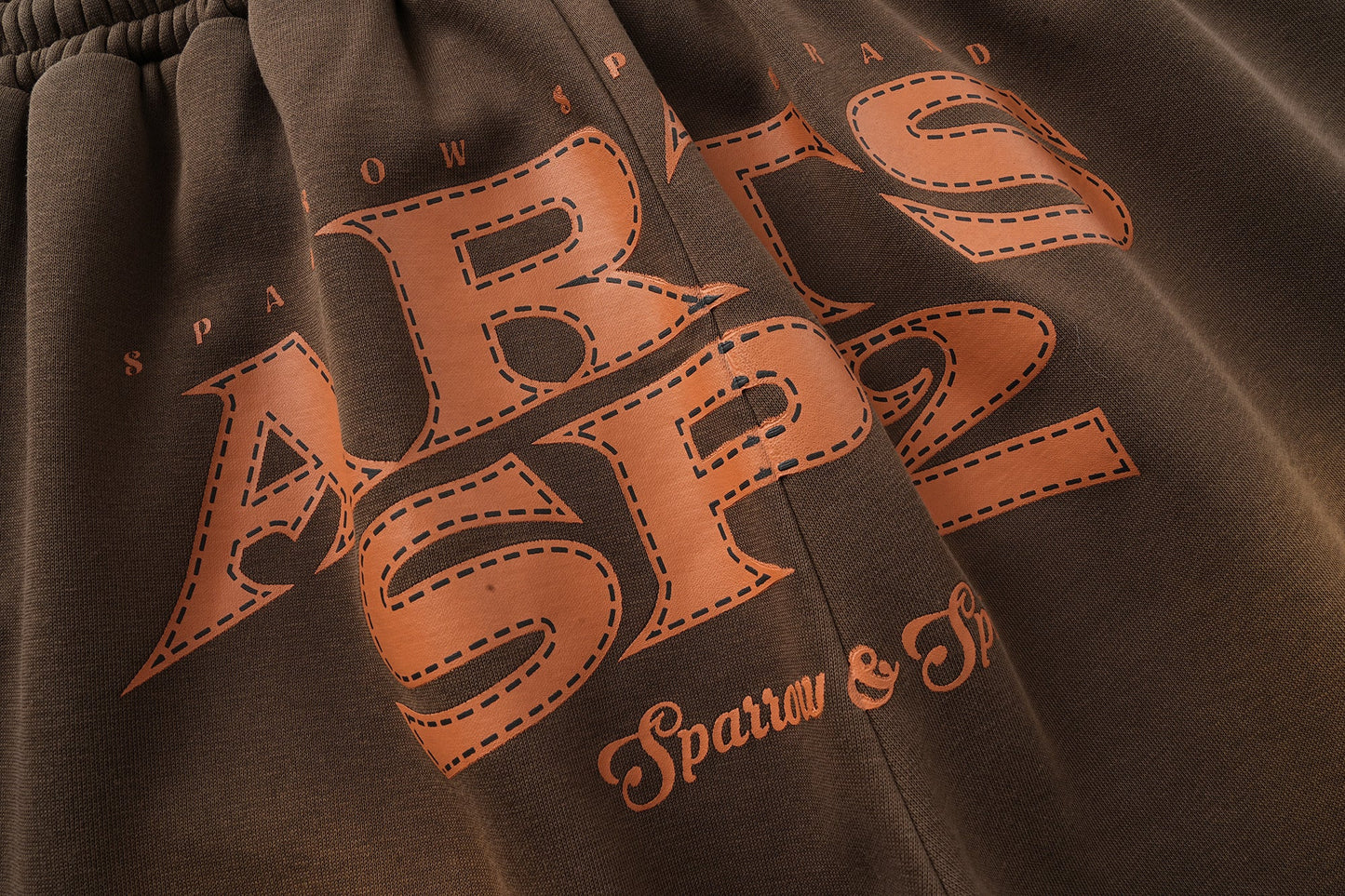 CapCabin Vintage Fade Wide-Leg Sweatpants