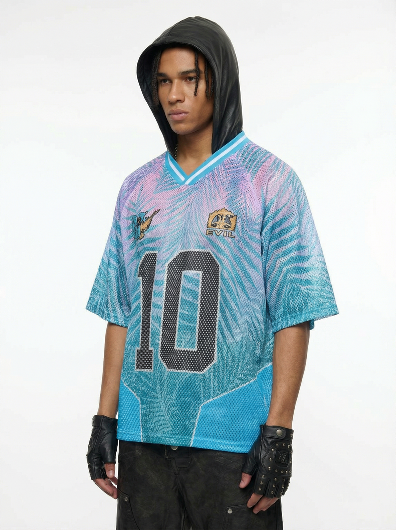 CapCabin “Tropical 10” Mesh Jersey T-Shirt