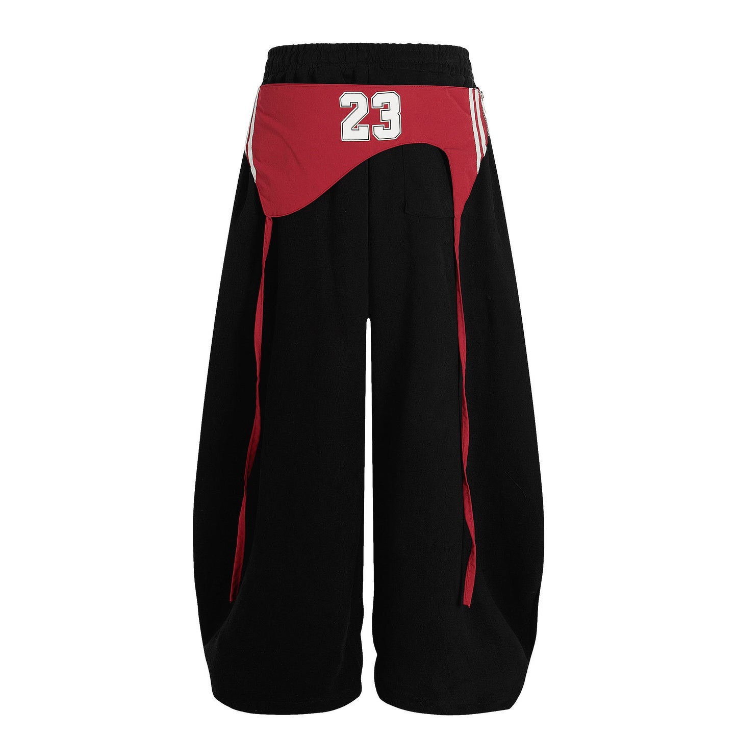 CapCabin Double-Waist Retro Print Track Pants