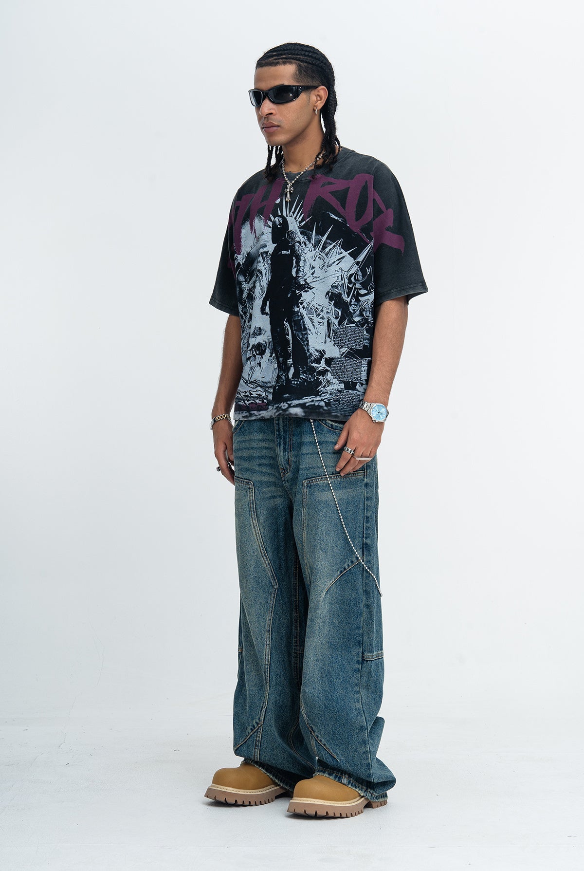 CapCabin “Goth Rock” Graphic Tee