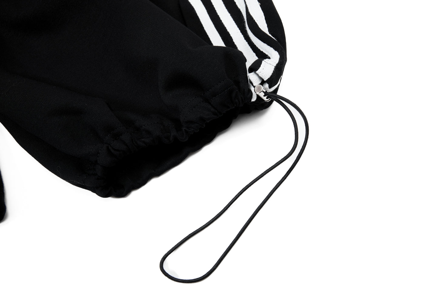 CapCabin Script Stripe Wide-Leg Sweatpants