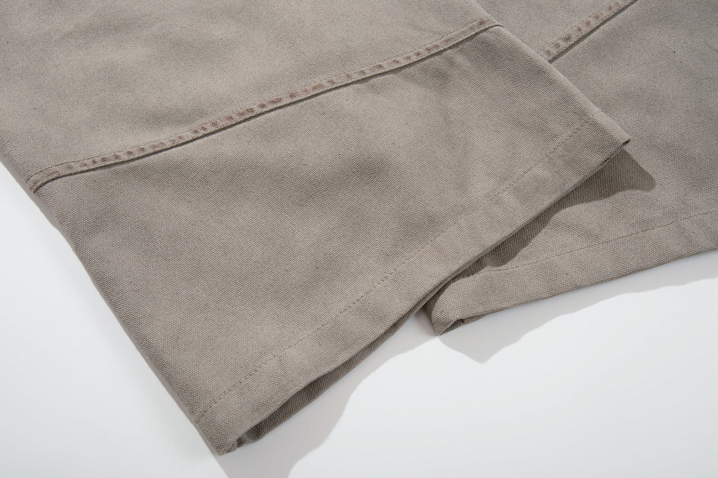 CapCabin Distressed Panel Wide-Leg Pants