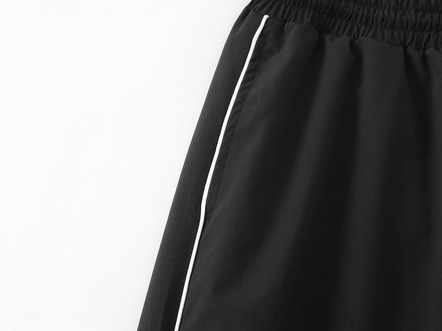 CapCabin Contrast Panel Mesh Track Pants