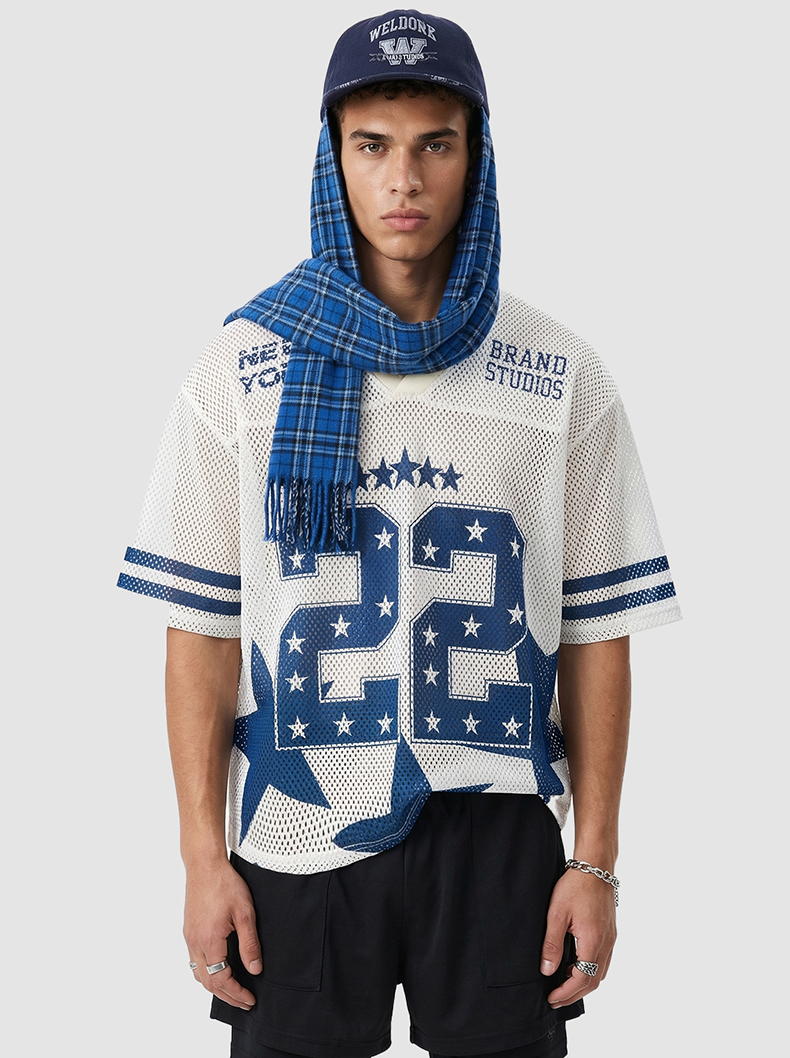 CapCabin “Shining Star 22” Mesh Jersey T-Shirt