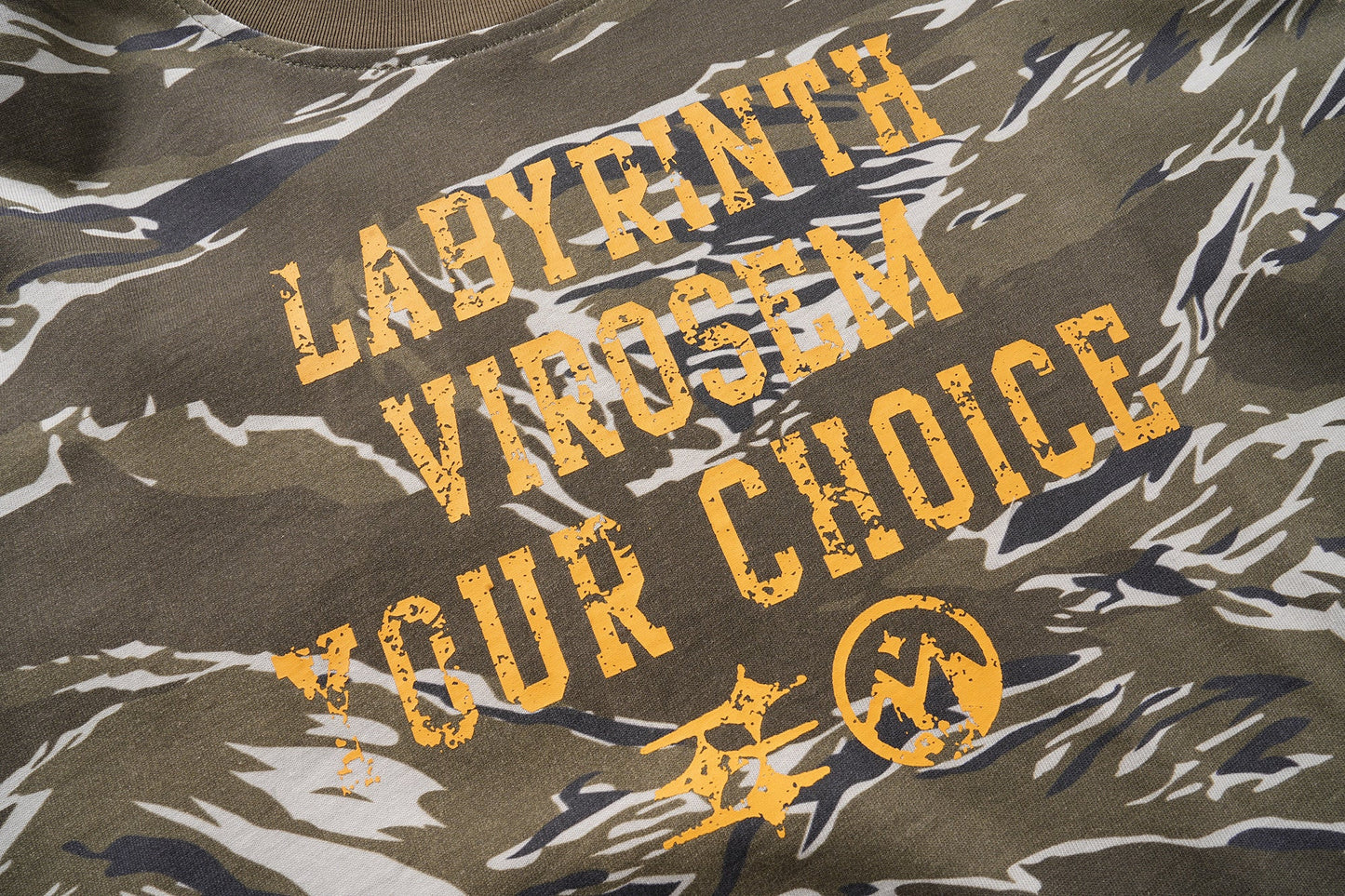 CapCabin Camo Layered Long Sleeve Tee*
