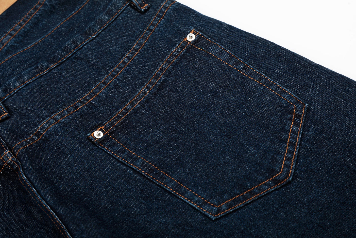 CapCabin “Layered Panel Denim Shorts”