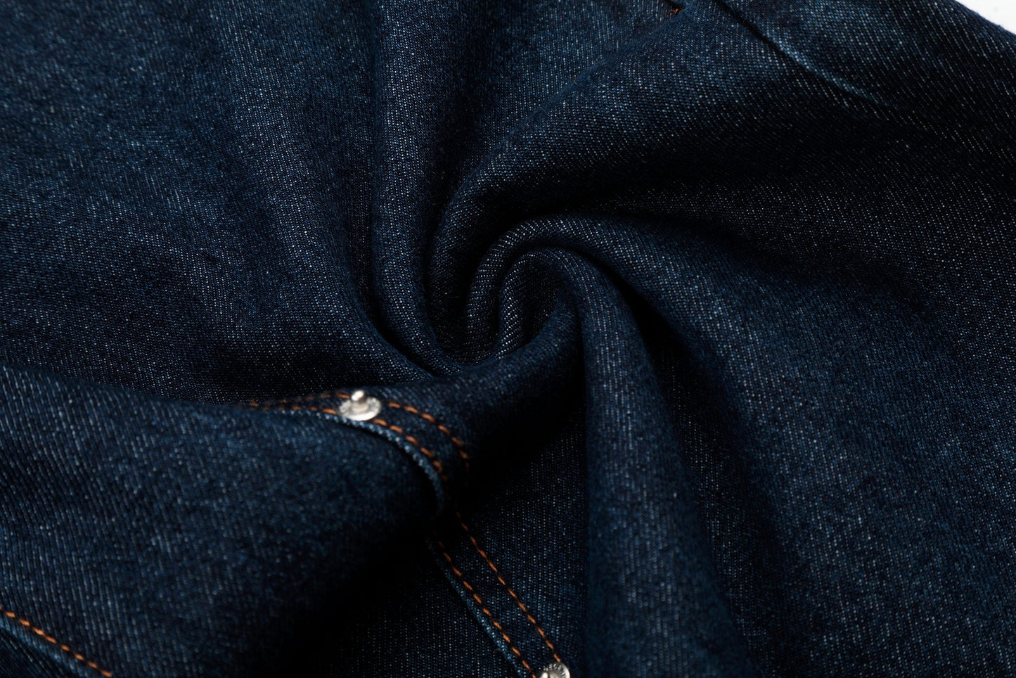 CapCabin “Layered Panel Denim Shorts”