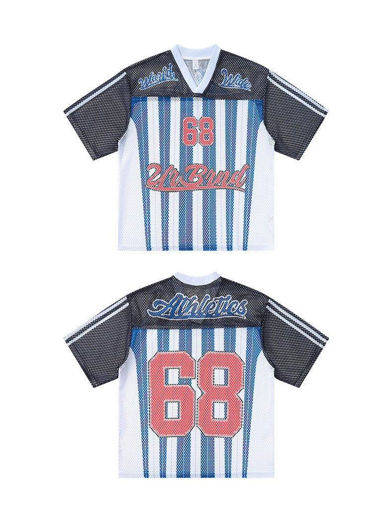 CapCabin “Athletics 68” Mesh Jersey T-Shirt