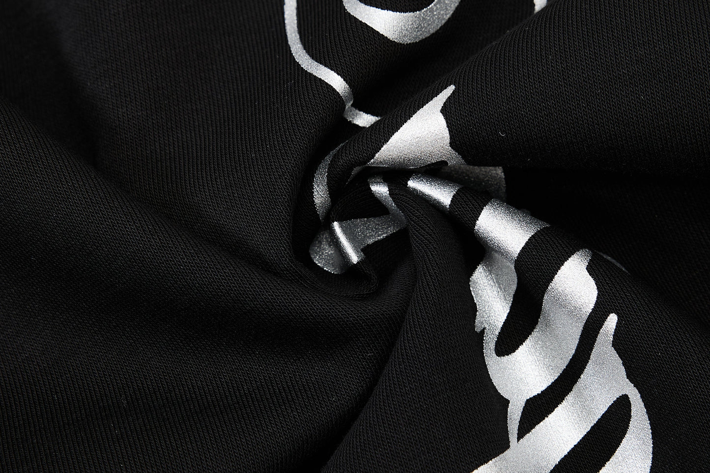 CapCabin Script Wide-Leg Sweatpants