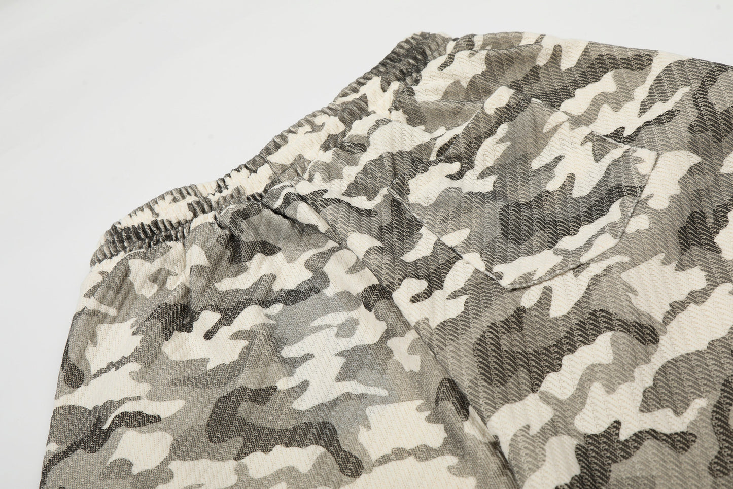 CapCabin Vintage Camo Wide-Leg Sweatpants