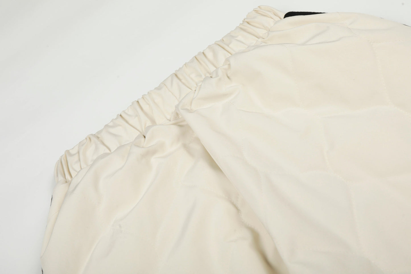 CapCabin Quilted Track Wide-Leg Pants