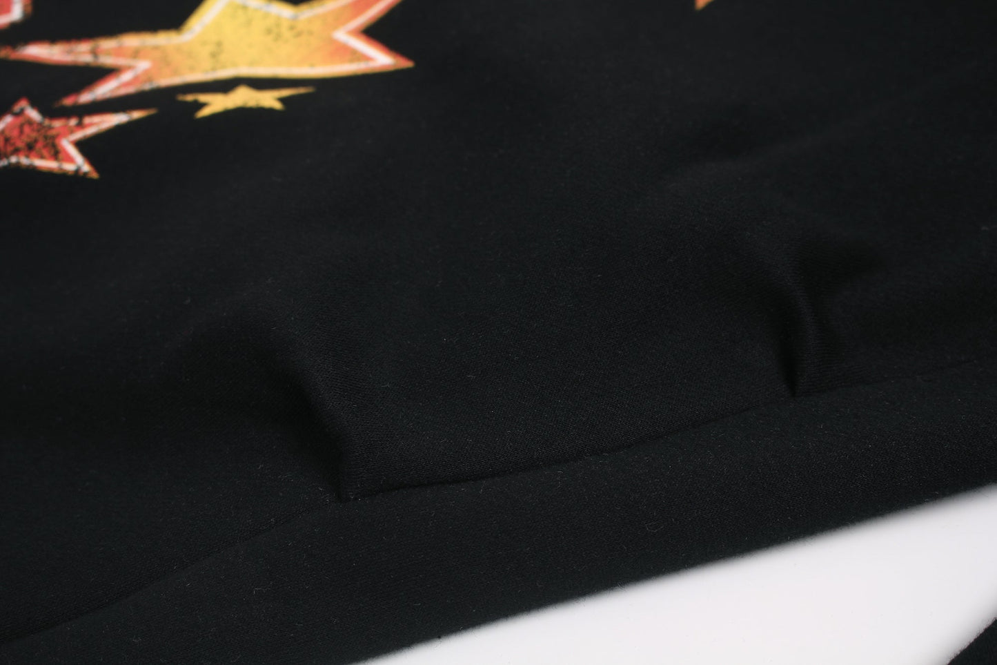 CapCabin Fleece-Lined Glitter Star Wide-Leg Sweatpants
