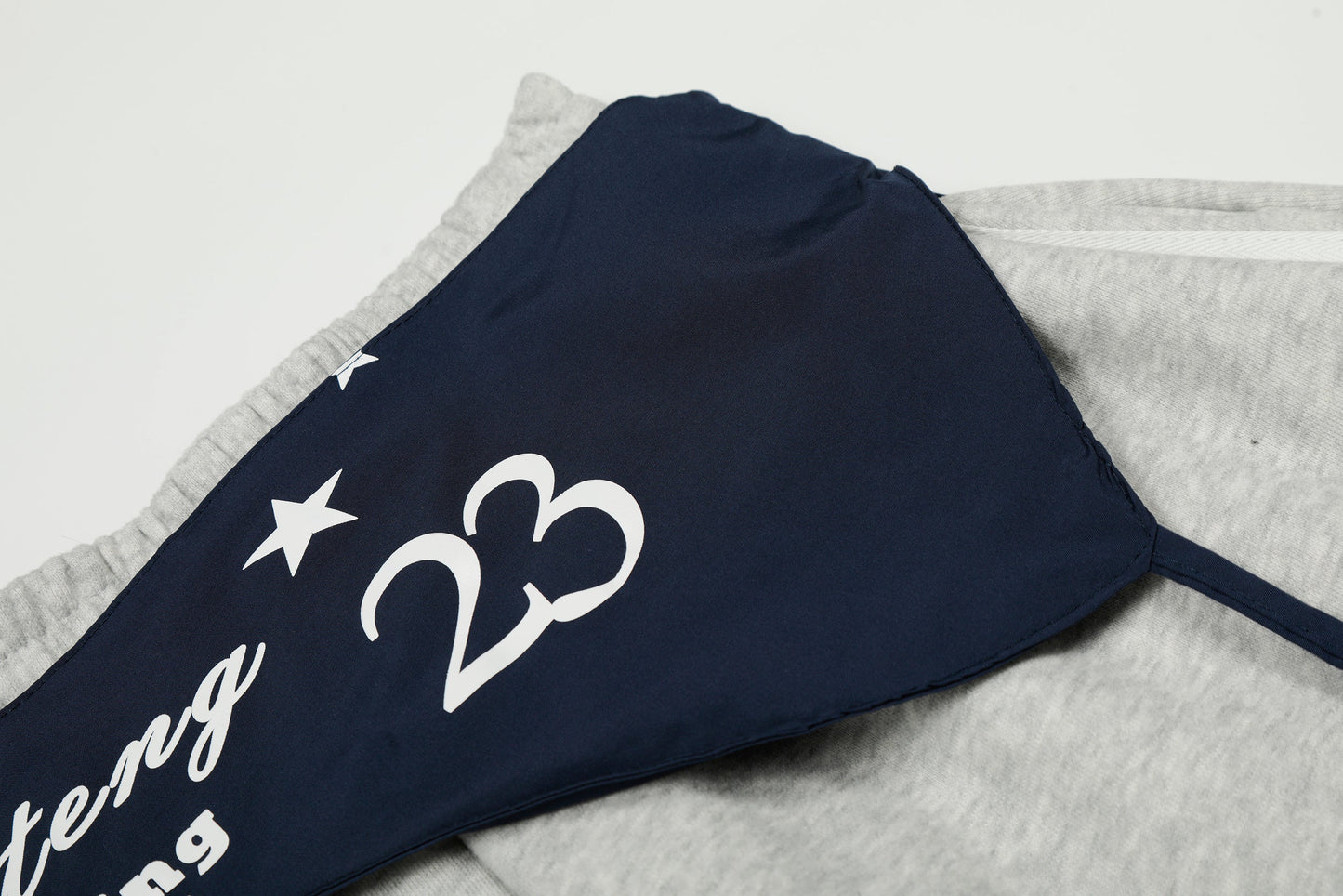 CapCabin Double-Waist Retro Print Track Pants