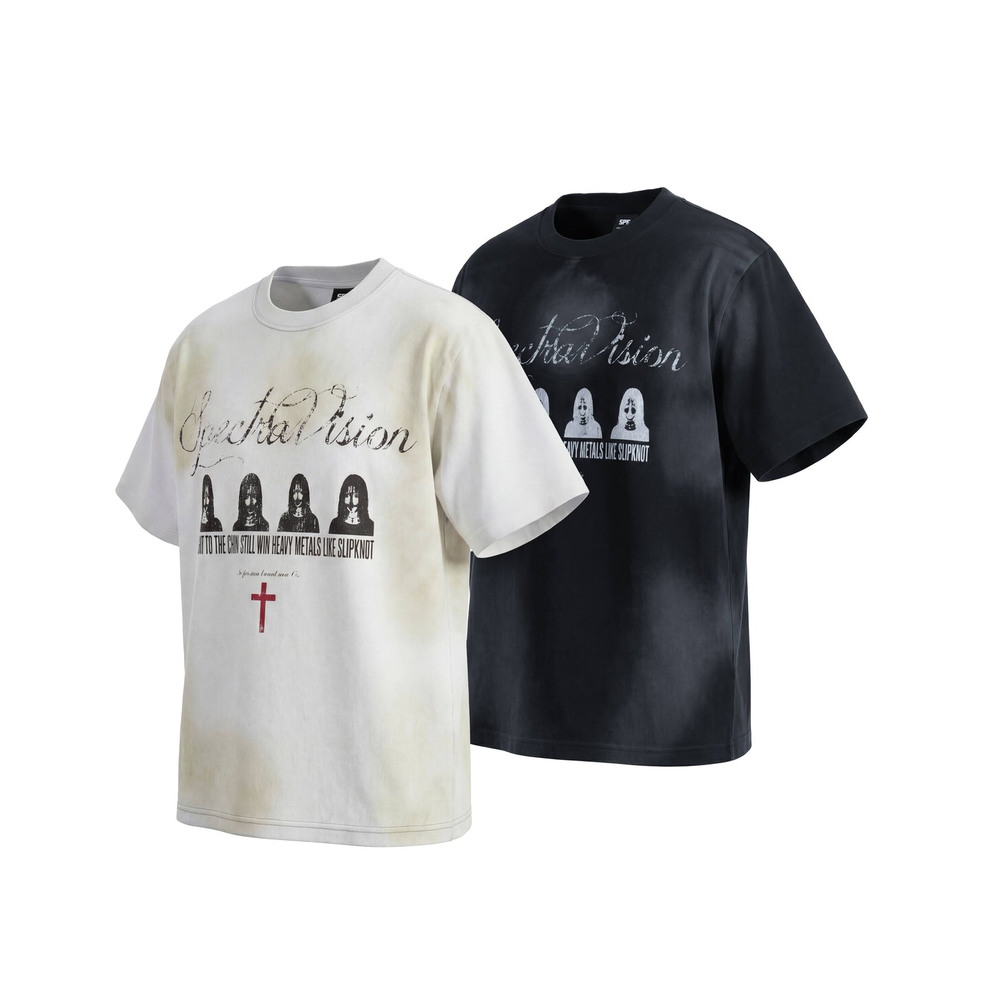 CapCabin “Spectra Vision Distressed Graphic Tee”