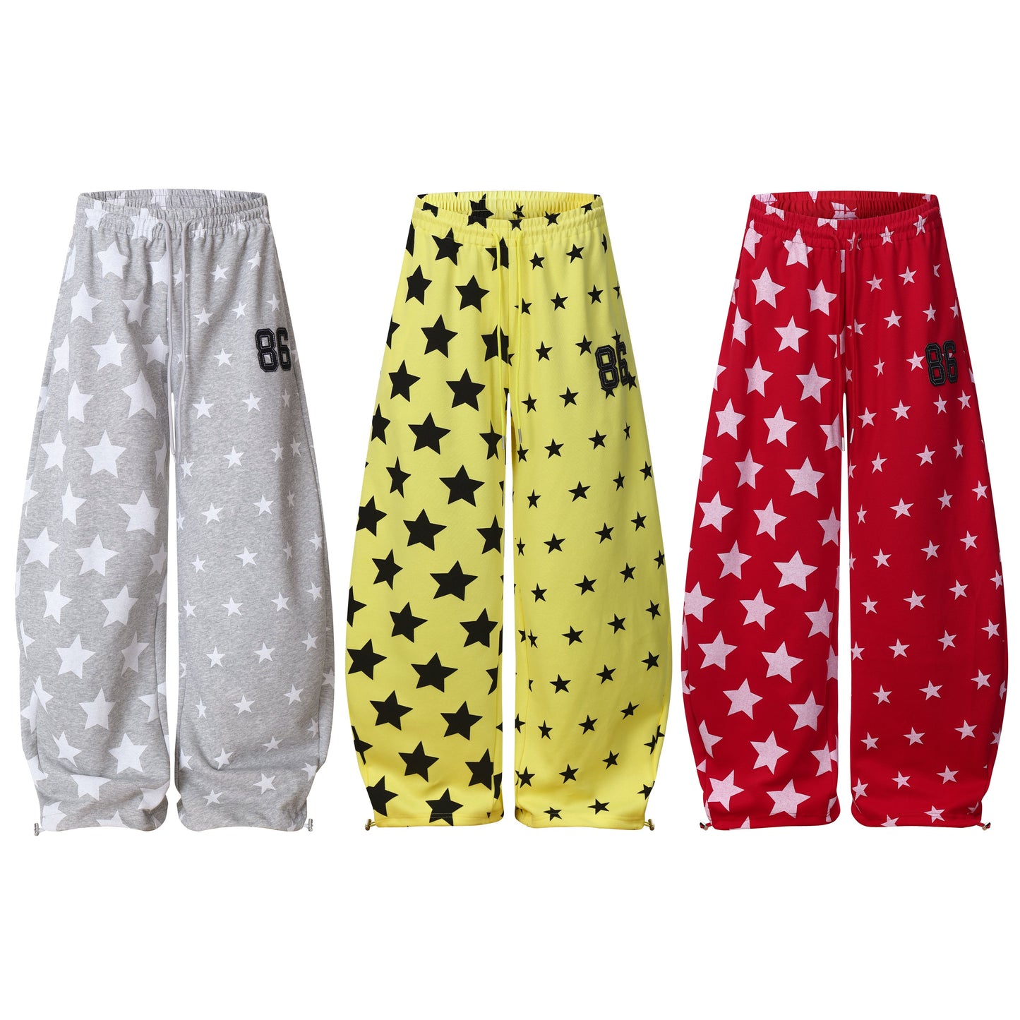 CapCabin Starfield Wide-Leg Sweatpants