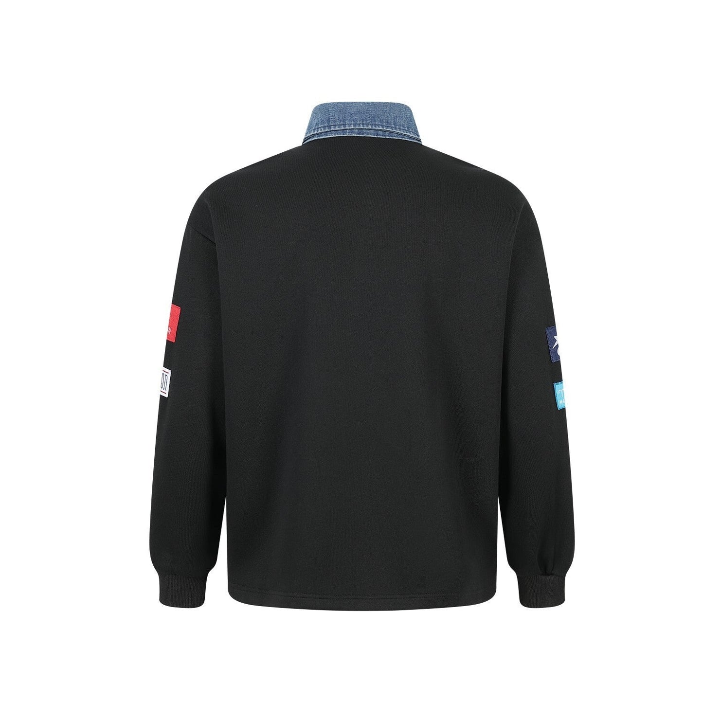 CapCabin Patchwork Polo Sweatshirt