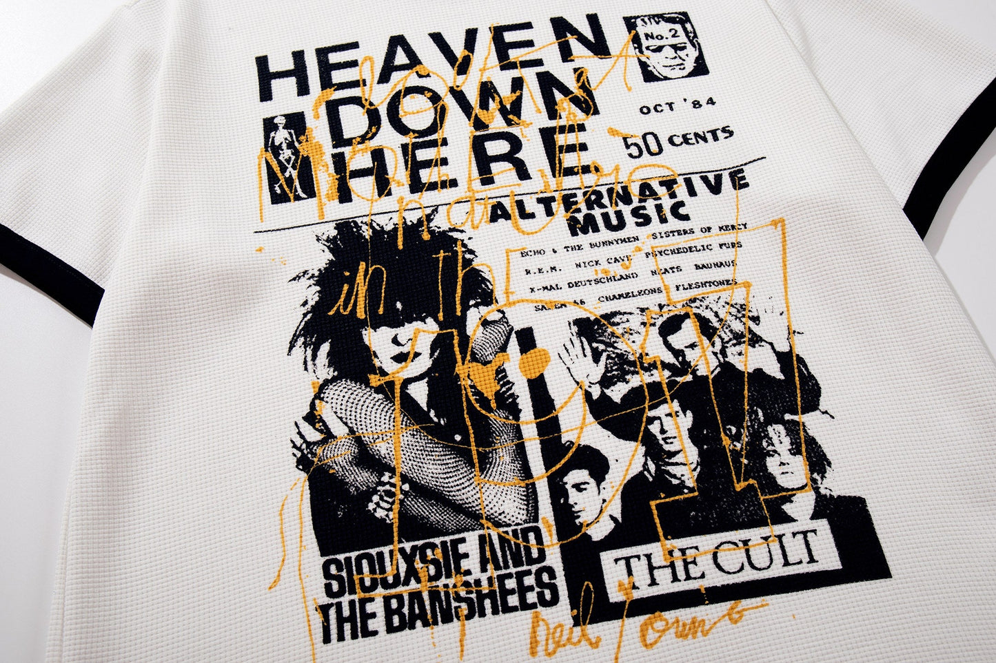 CapCabin Heaven Down Graphic T-Shirt
