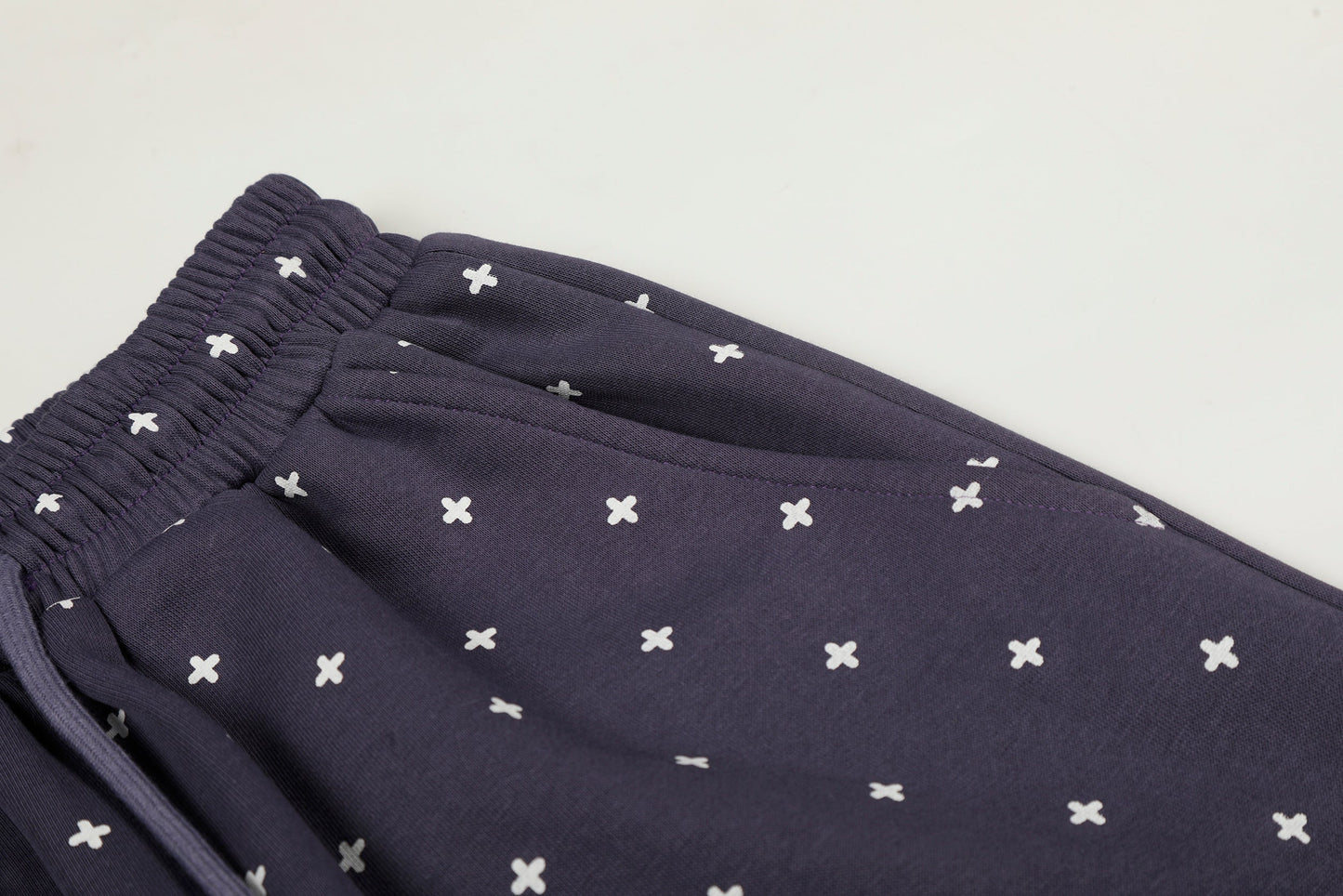 CapCabin Star Pattern Wide-Leg Pants