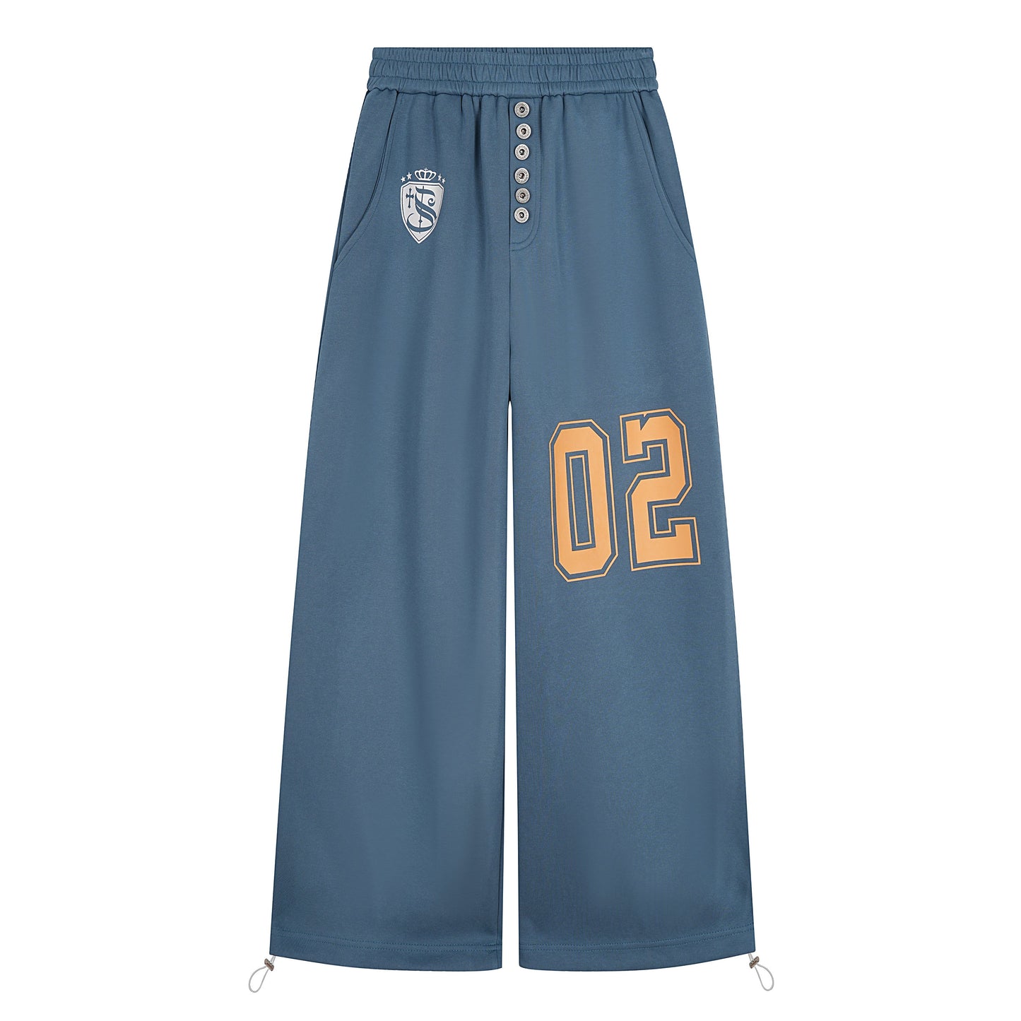 CapCabin Varsity Number Wide-Leg Pants