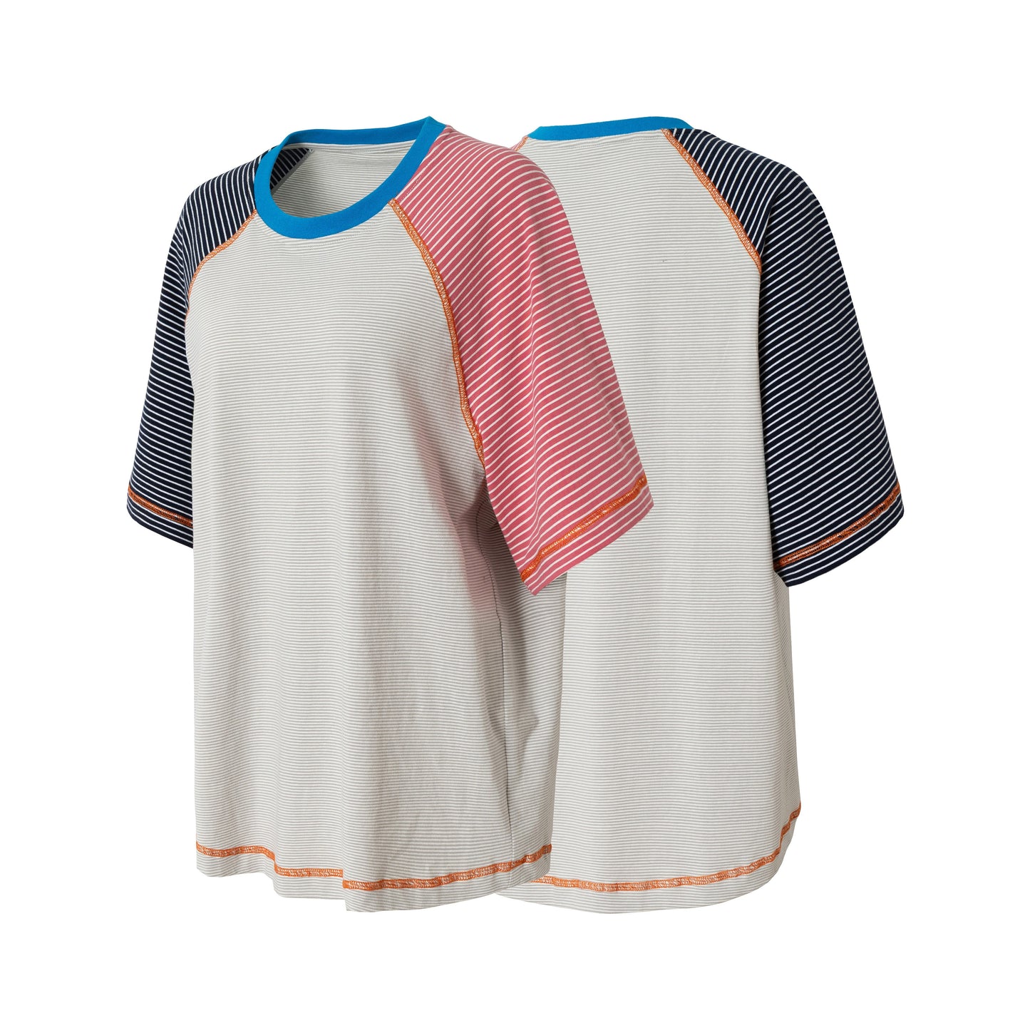 CapCabin Contrast Stripe Raglan Tee