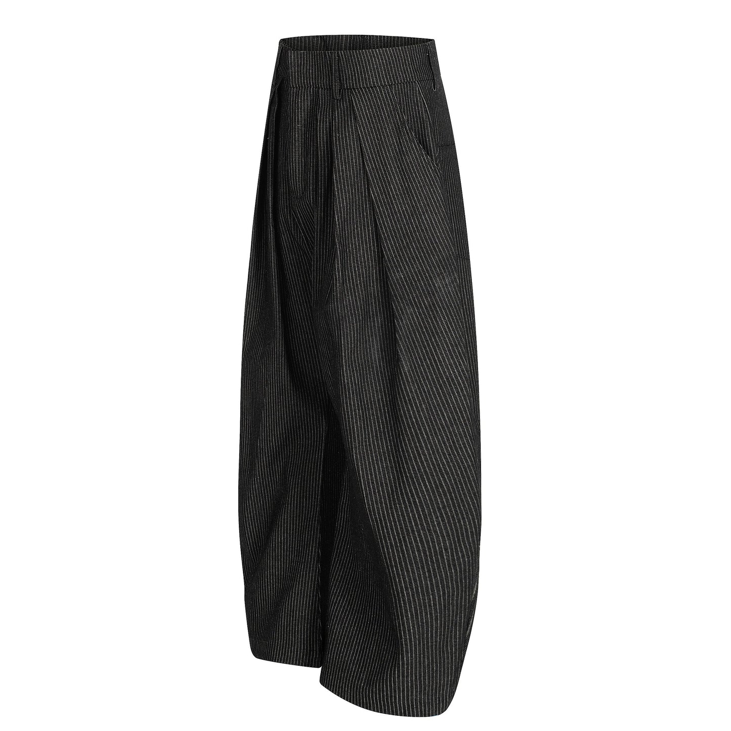 CapCabin Striped Wide-Leg Trousers