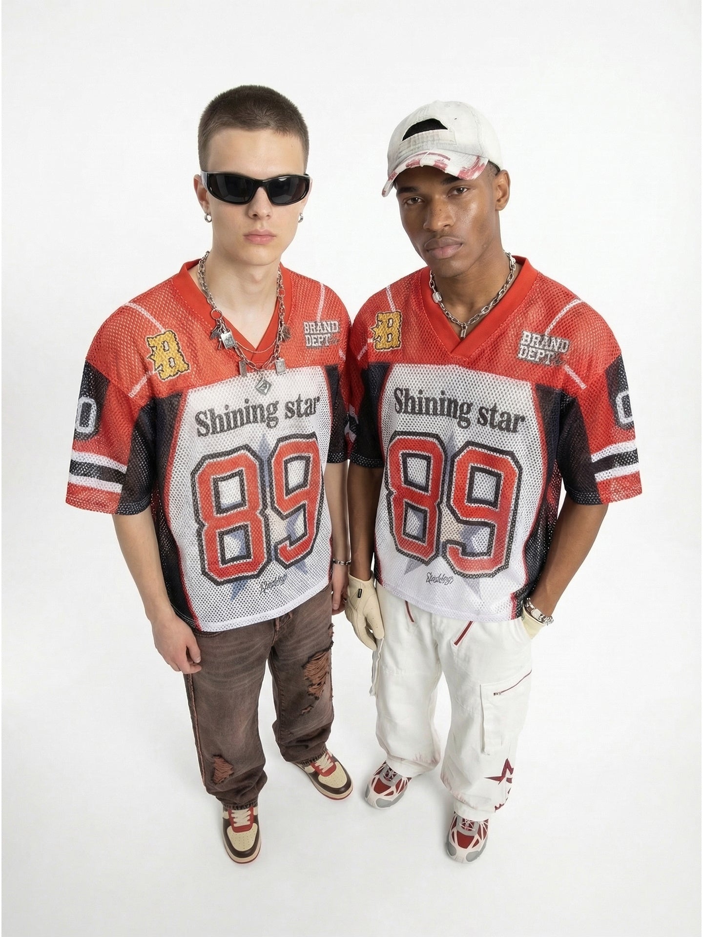 CapCabin “Shining Star 89” Mesh Jersey T-Shirt