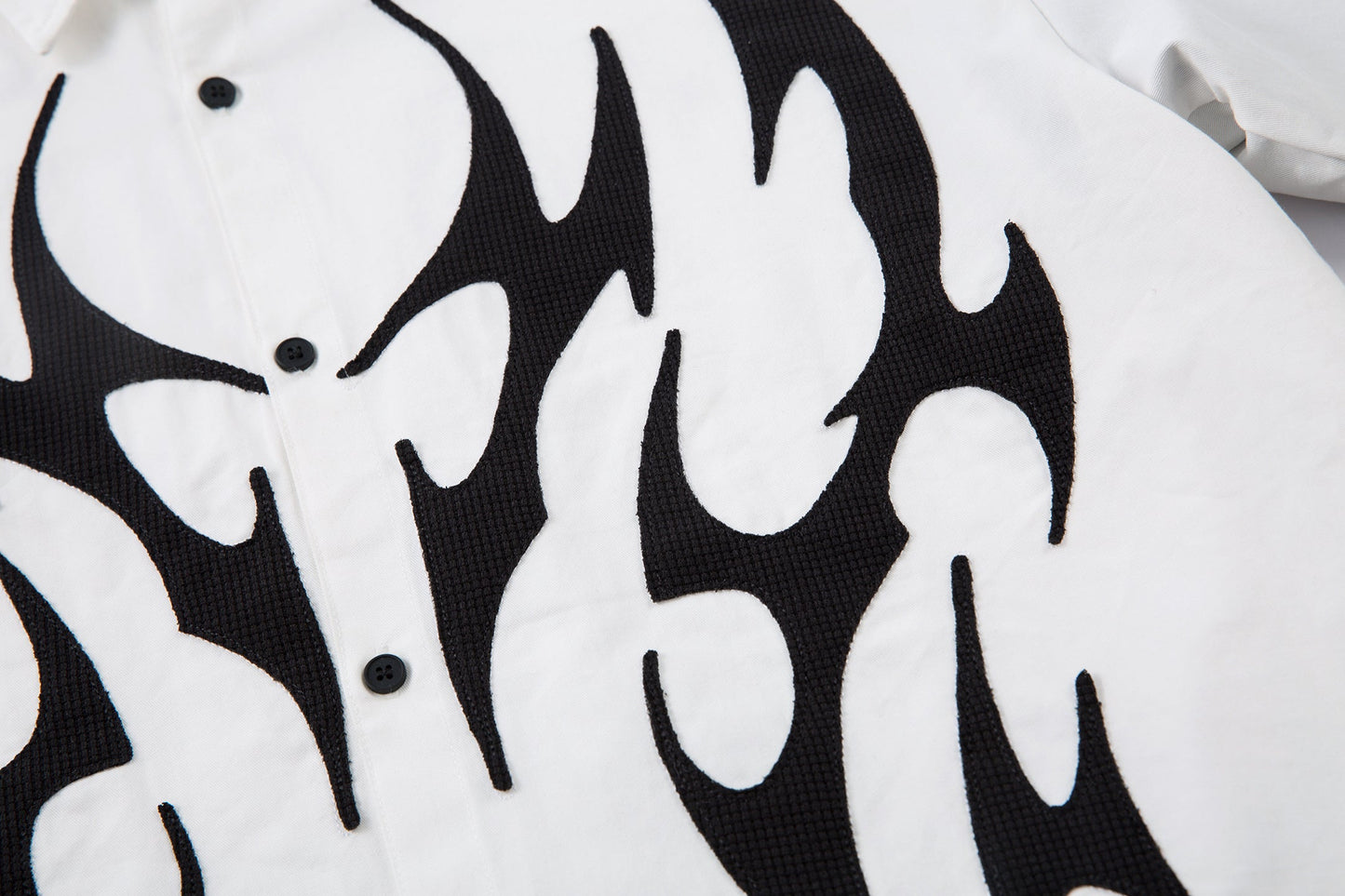 CapCabin Tribal Flame Layered Shirt