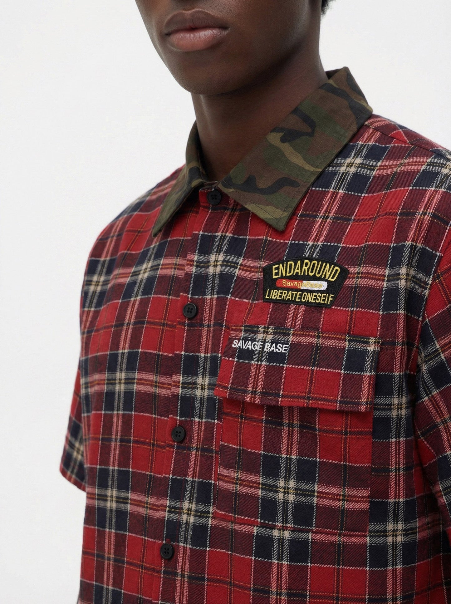 CapCabin “Savage Base” Plaid Shirt