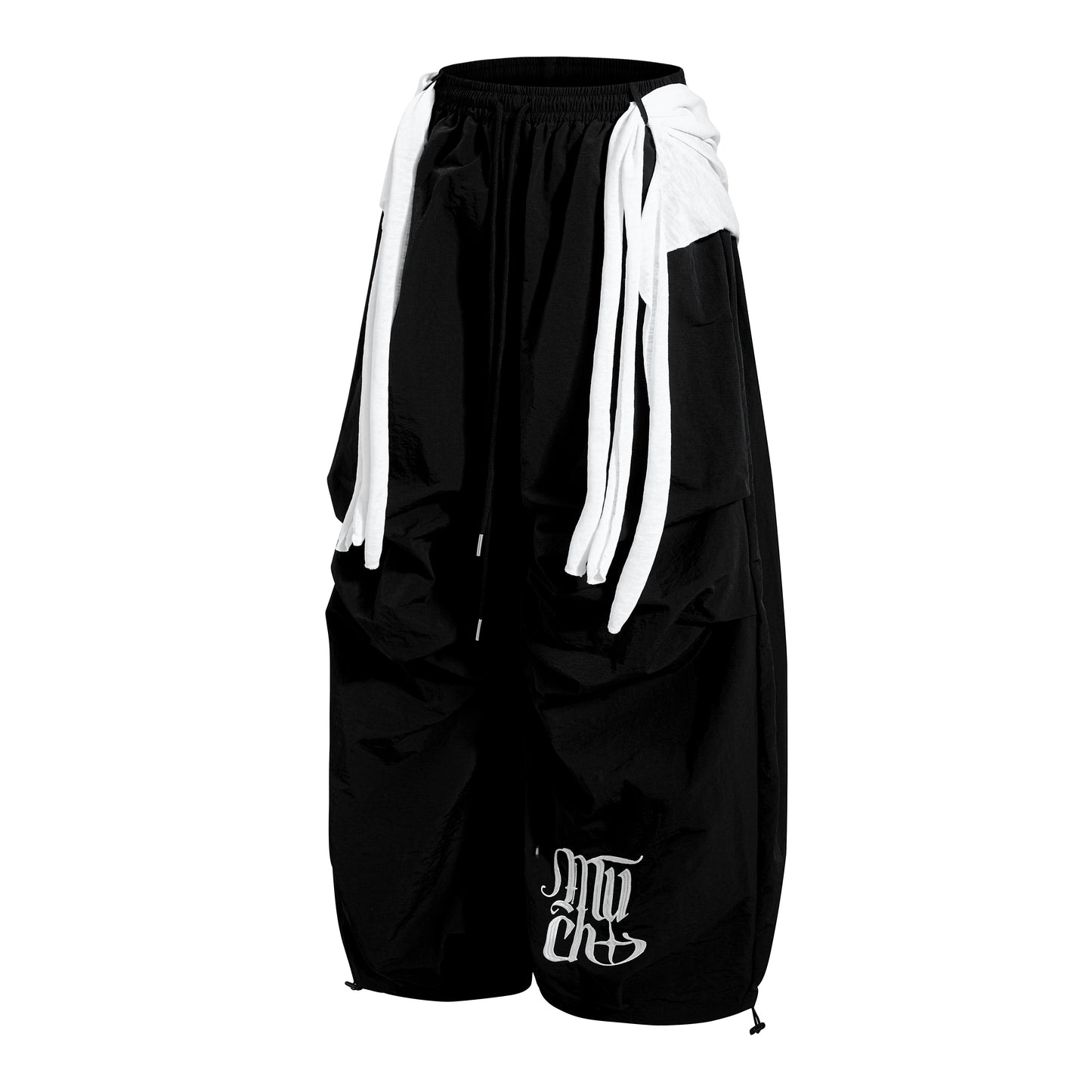 CapCabin Layered Utility Wide-Leg Pants