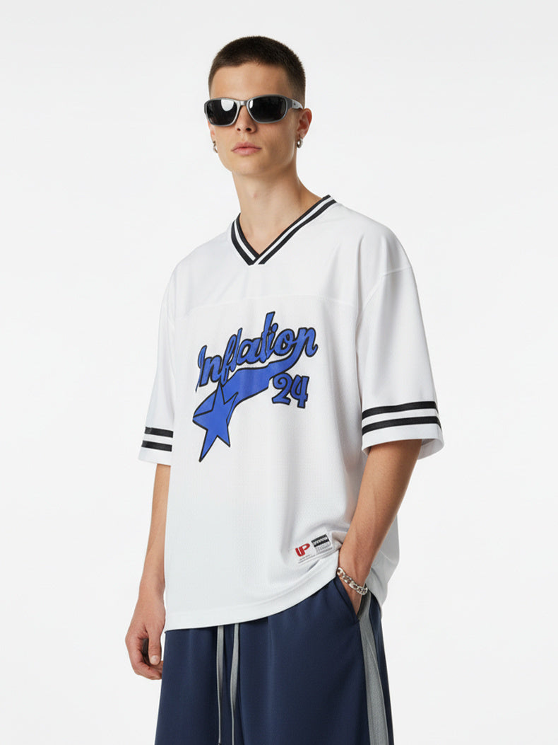 CapCabin Inflation Star Mesh Jersey