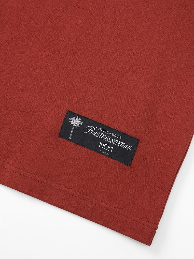 CapCabin Passion Graphic V-Neck Tee