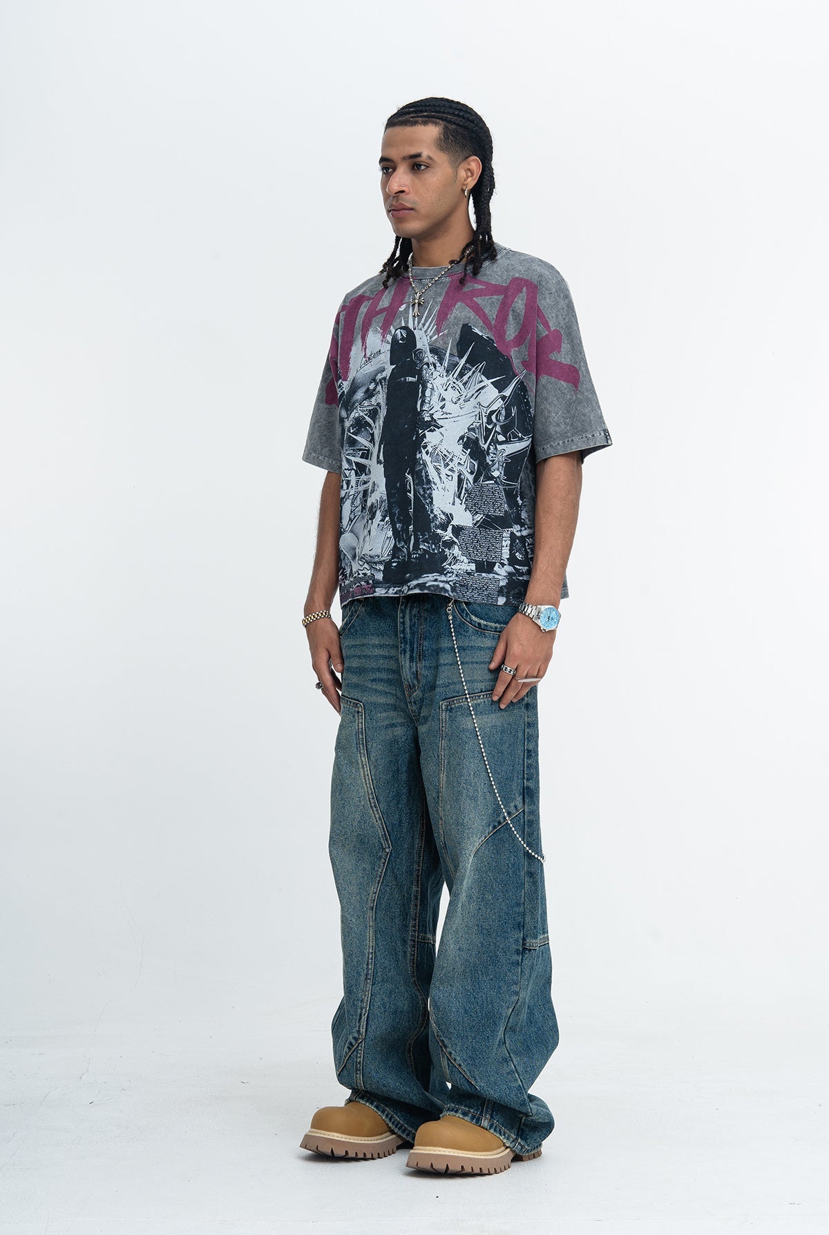 CapCabin “Goth Rock” Graphic Tee