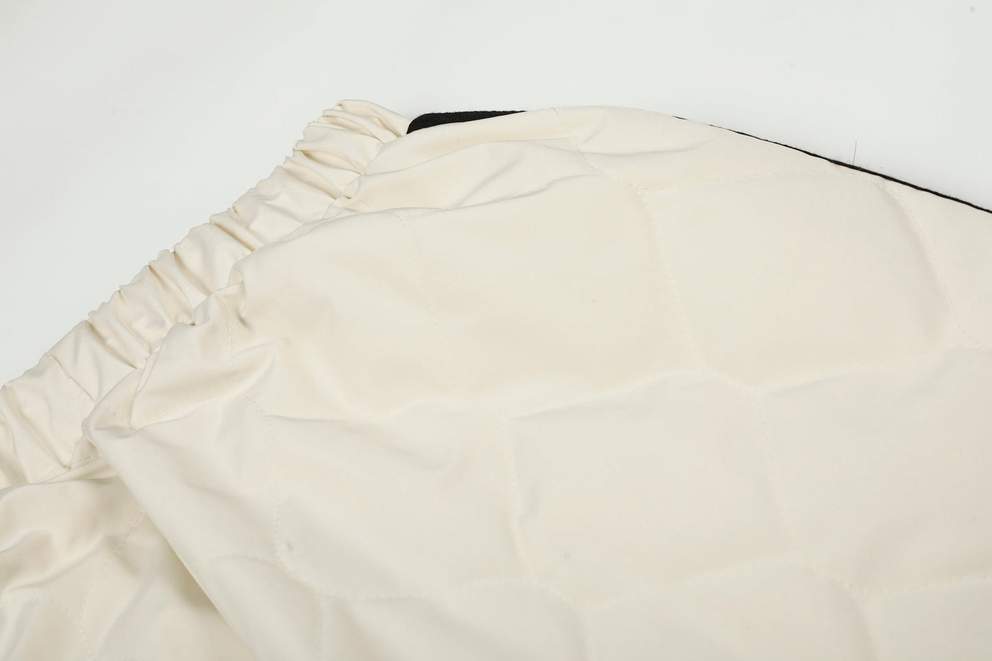 CapCabin Quilted Track Wide-Leg Pants