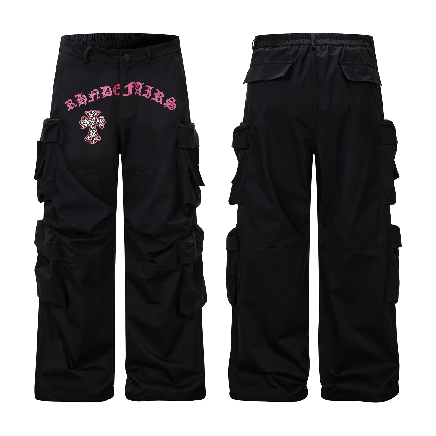 CapCabin Gothic Cross Cargo Pants