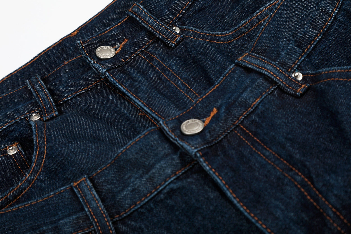 CapCabin “Layered Panel Denim Shorts”
