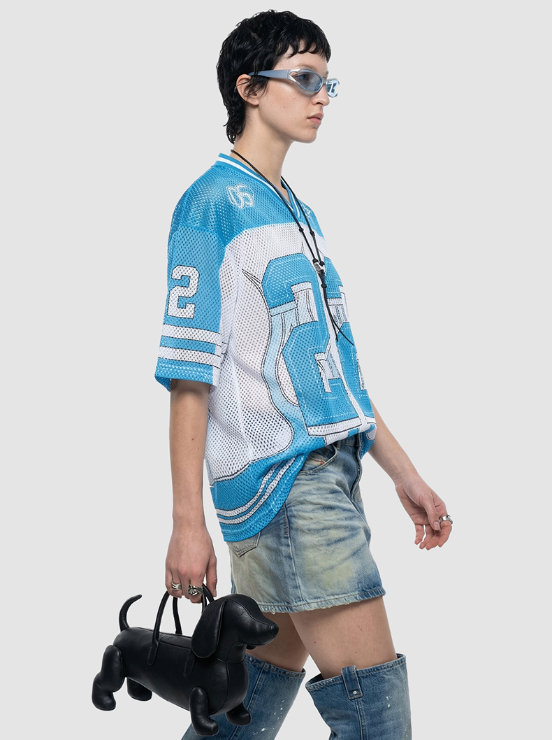 CapCabin “Eternity 22 Flame” Mesh Jersey T-Shirt