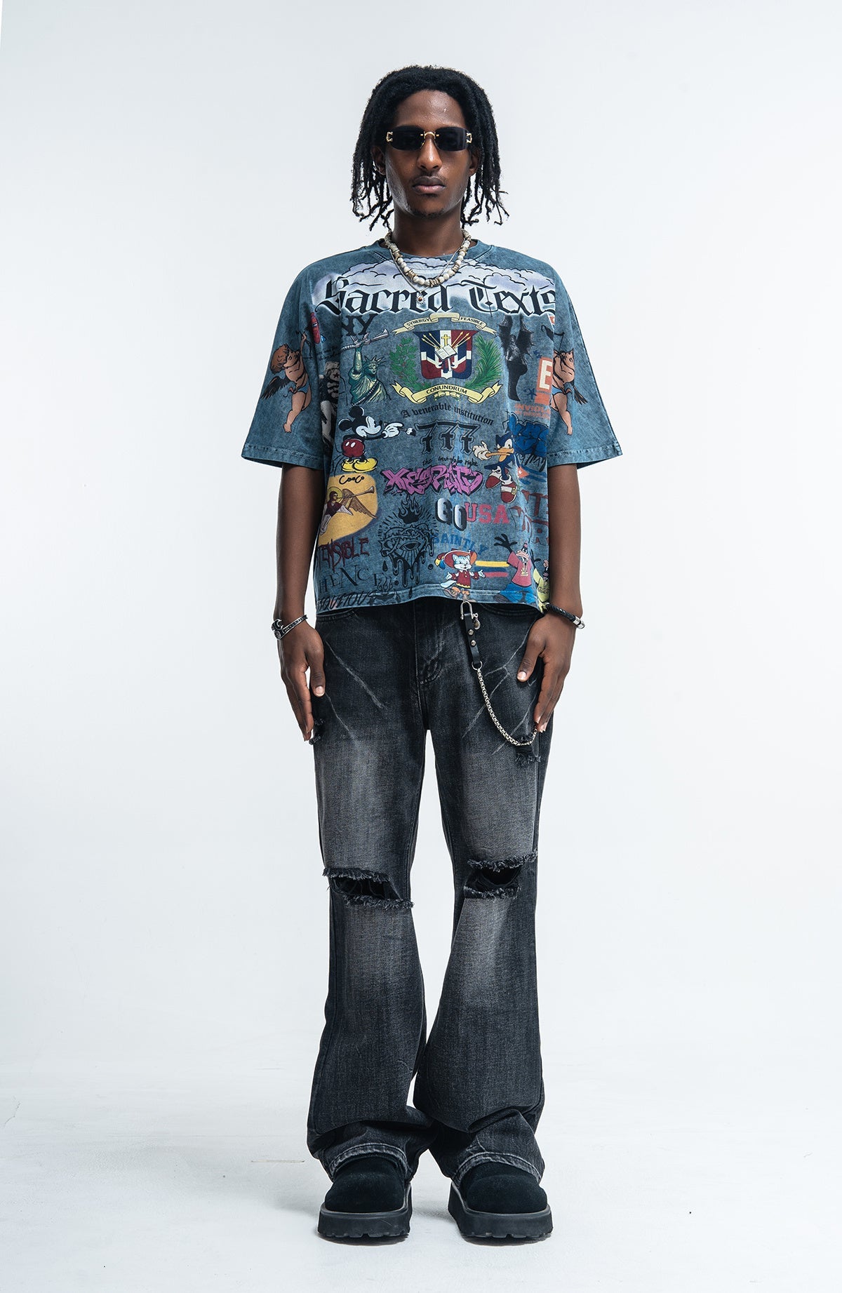CapCabin “Sacred Chaos” Graphic Tee