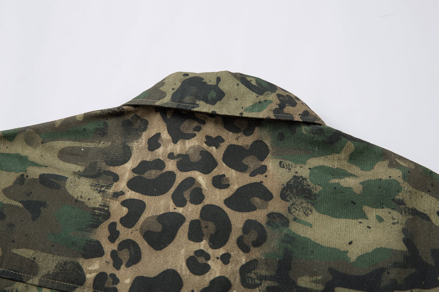 CapCabin Camo-Leopard Hybrid Utility Shirt