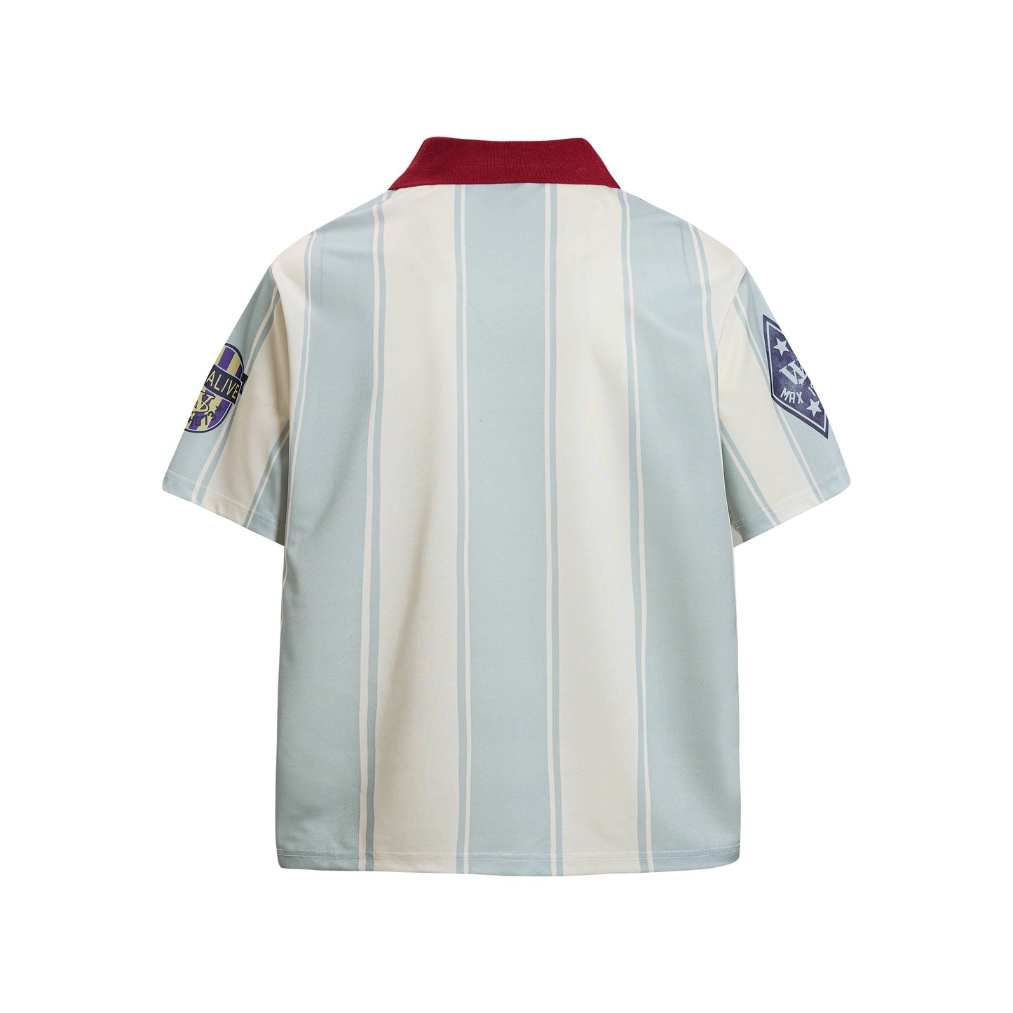 CapCabin “Retro Stripe Football Polo”