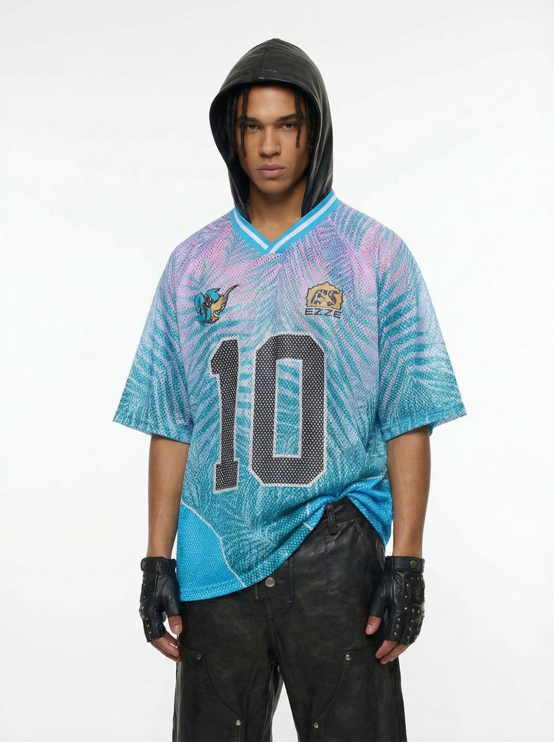 CapCabin “Tropical 10” Mesh Jersey T-Shirt