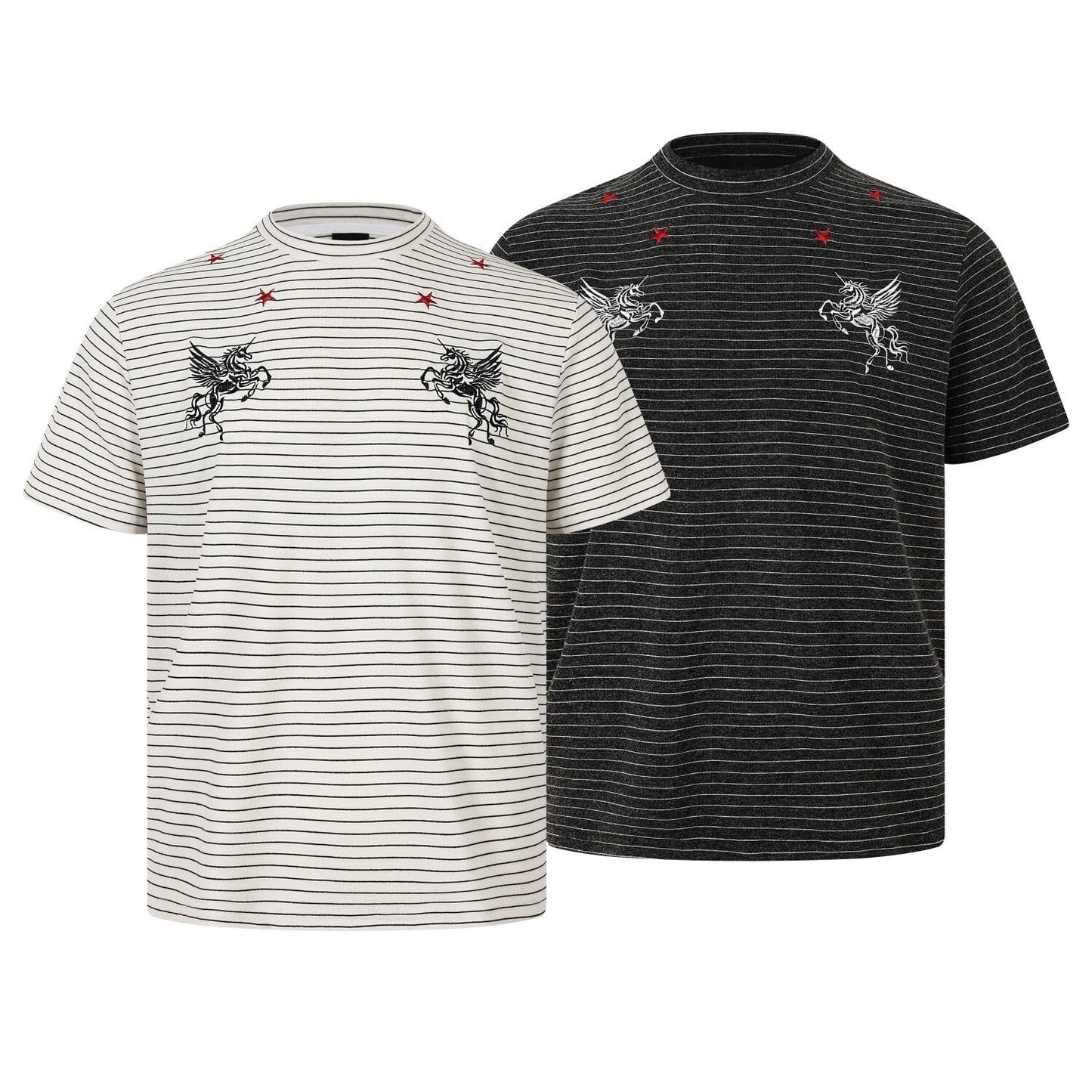 CapCabin “Pegasus Stripe Tee”