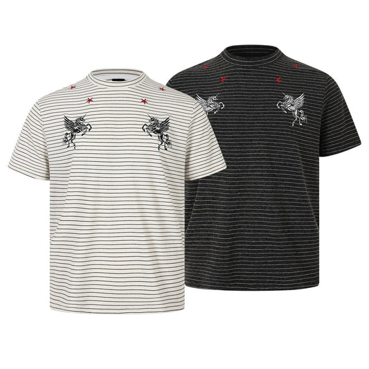 CapCabin “Pegasus Stripe Tee”